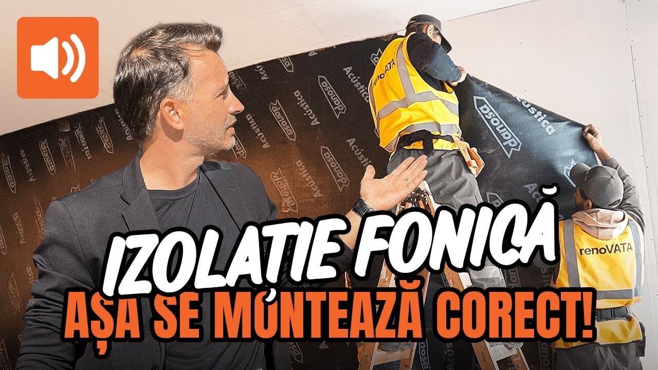 Încarcă video: Izolatie fonica pentru pereti, tavan din gips-carton!