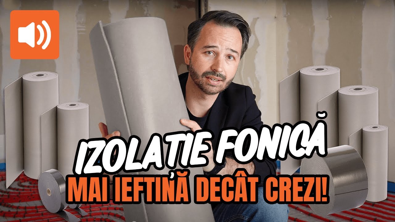 Încarcă video: Vrei liniste in casa? Incepe cu pardoseala. Izolatia fonica e mai ieftina decat crezi