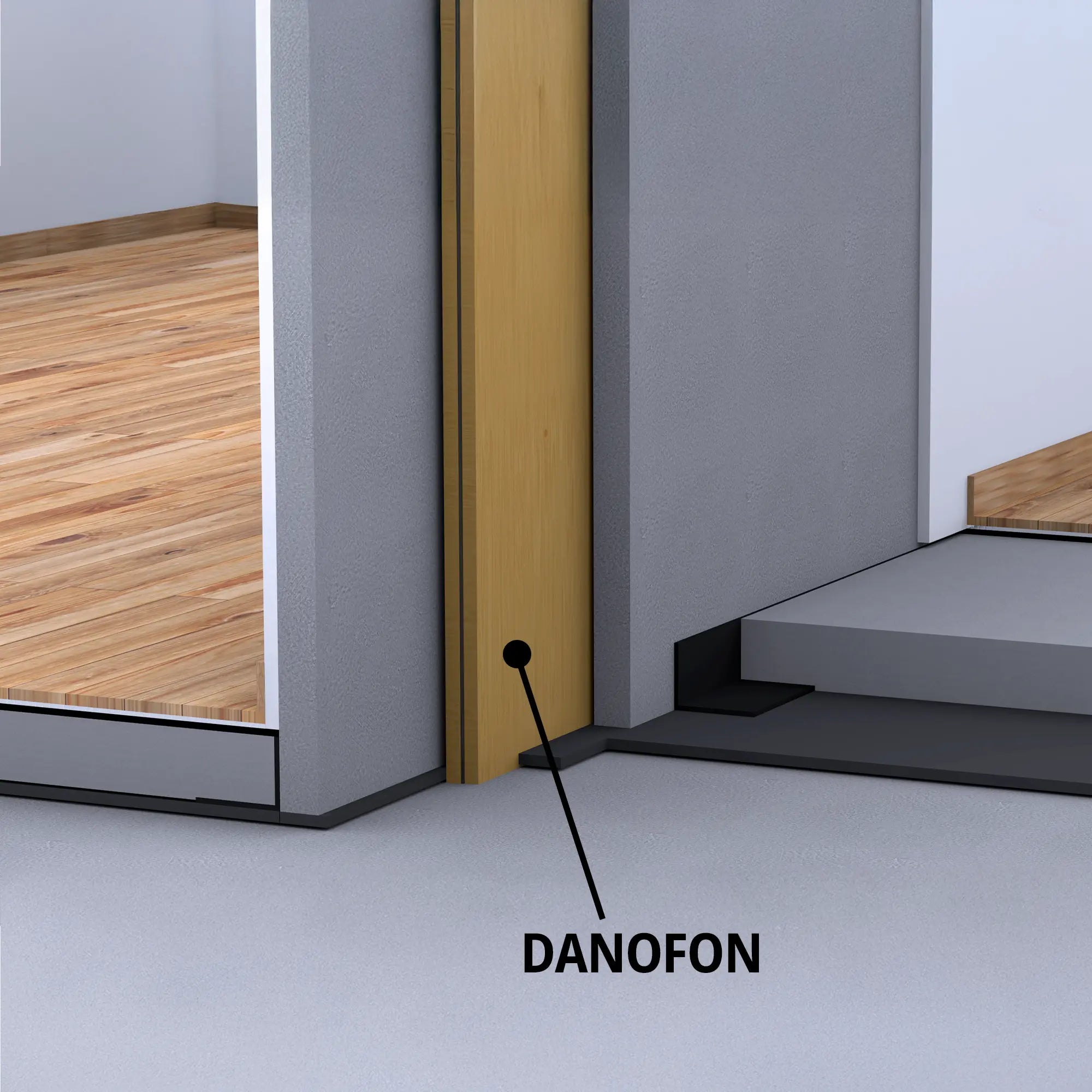 Panou fonoizolant multistrat pentru pereți, DANOFON, 6 m²