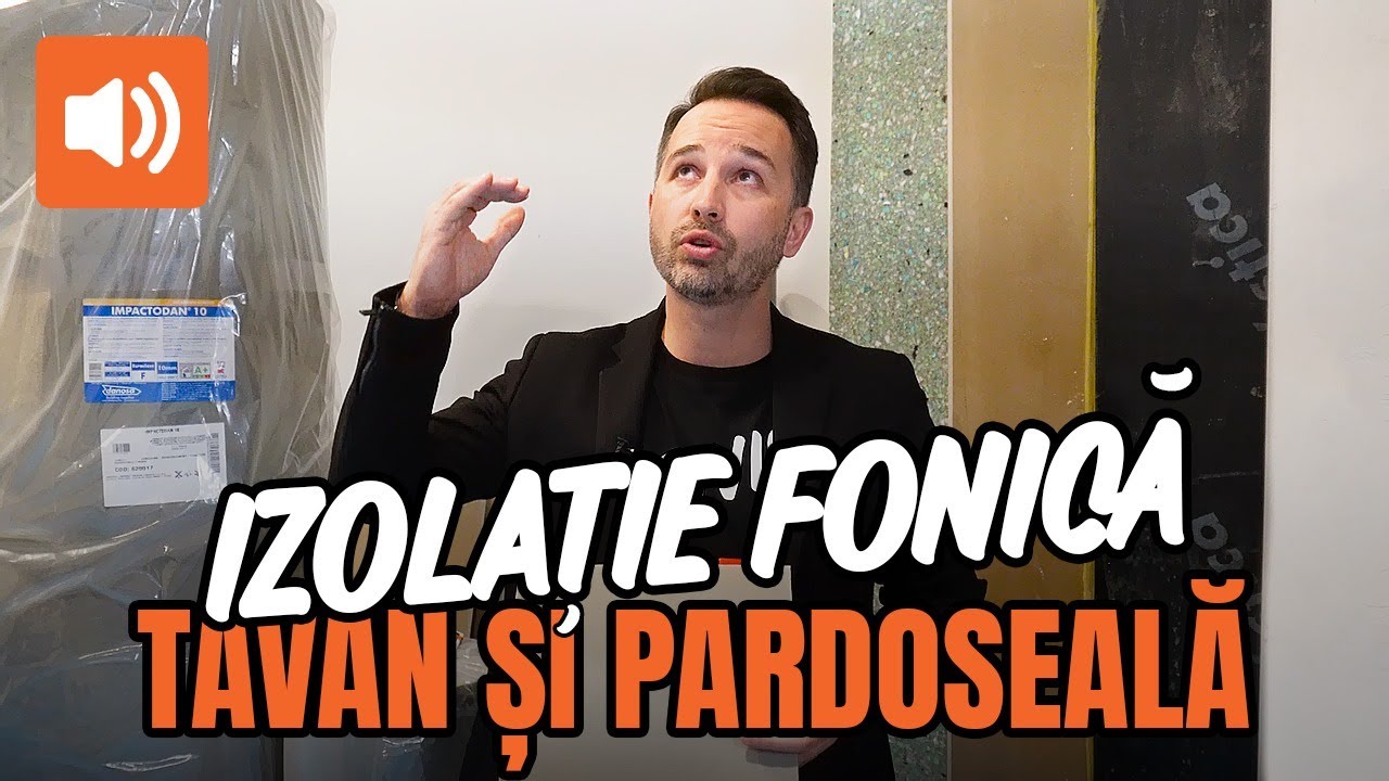 Încarcă video:  Izolatie fonica pentru pardoseala sau tavan, fie ca vorbim de casa sau apartament🔇