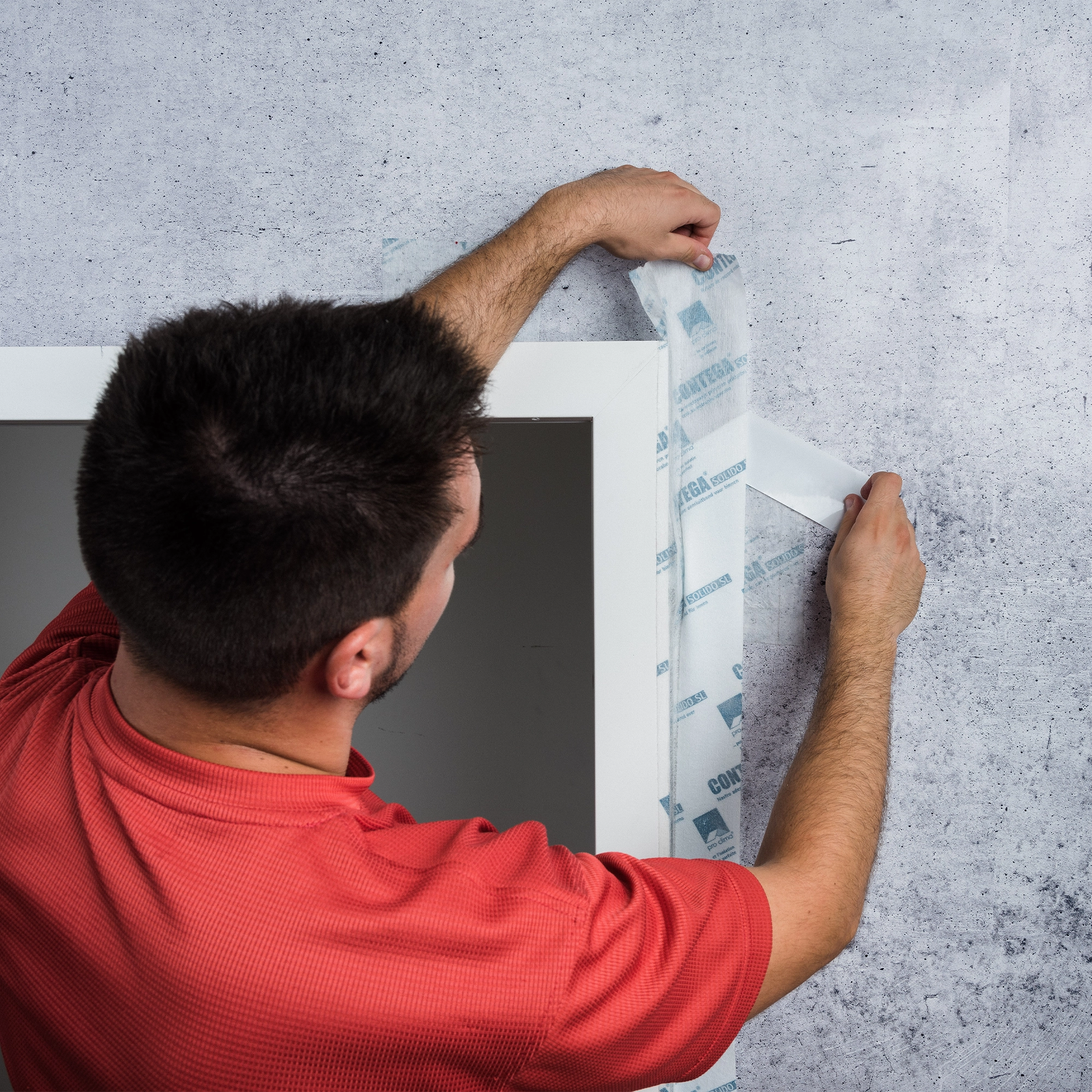 Bandă etanșare ferestre PVC pentru eliminarea curentului de aer