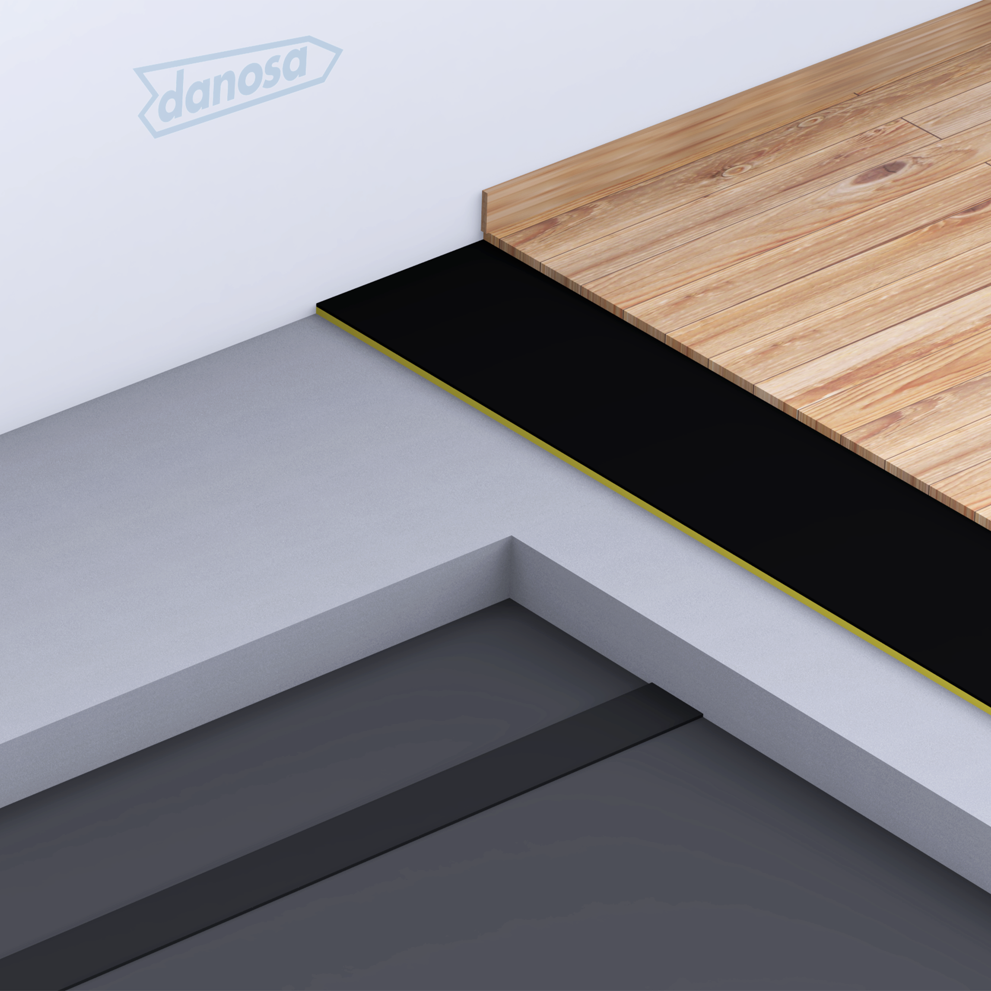 Membrană fonoizolantă pentru zgomote de impact, parchet, CONFORDAN 900, 9.2 m²