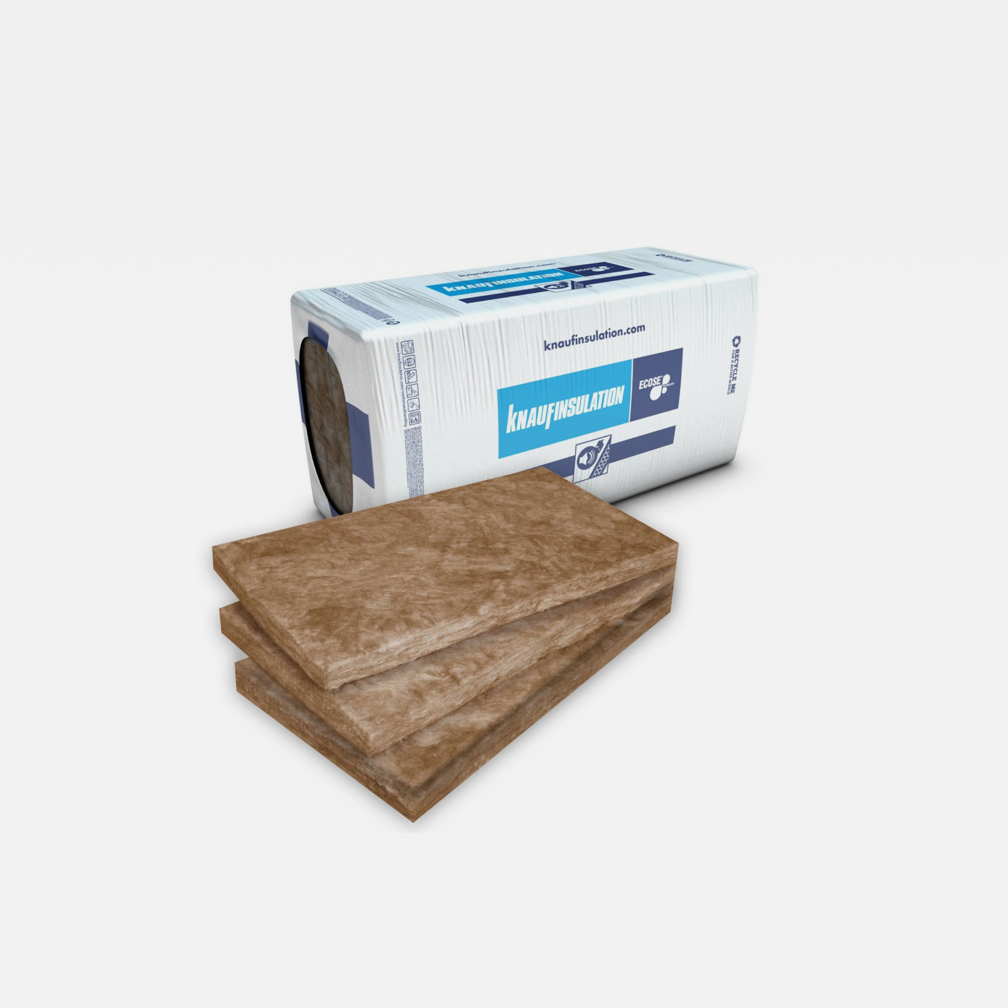 Vată minerală bazaltică acustică pentru interior, KNAUF AKUSTIK BOARD ECOSE 5 cm, 12 m²