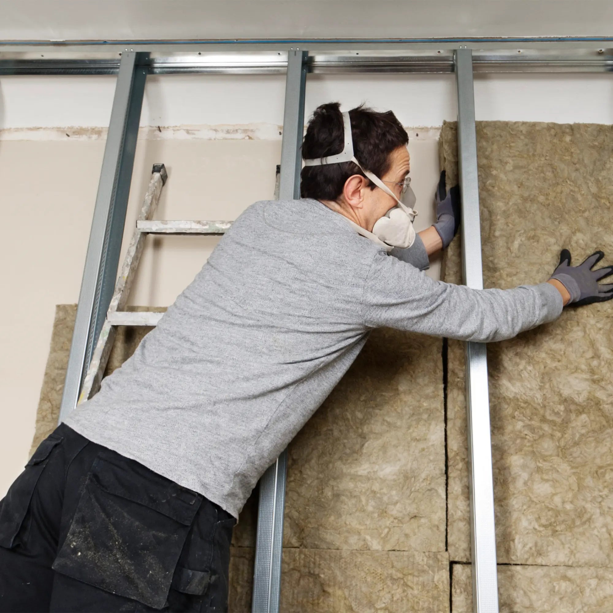 Vata minerala bazaltica pentru interior, ROCKWOOL ACOUSTIC 5 cm, 7.2 m²